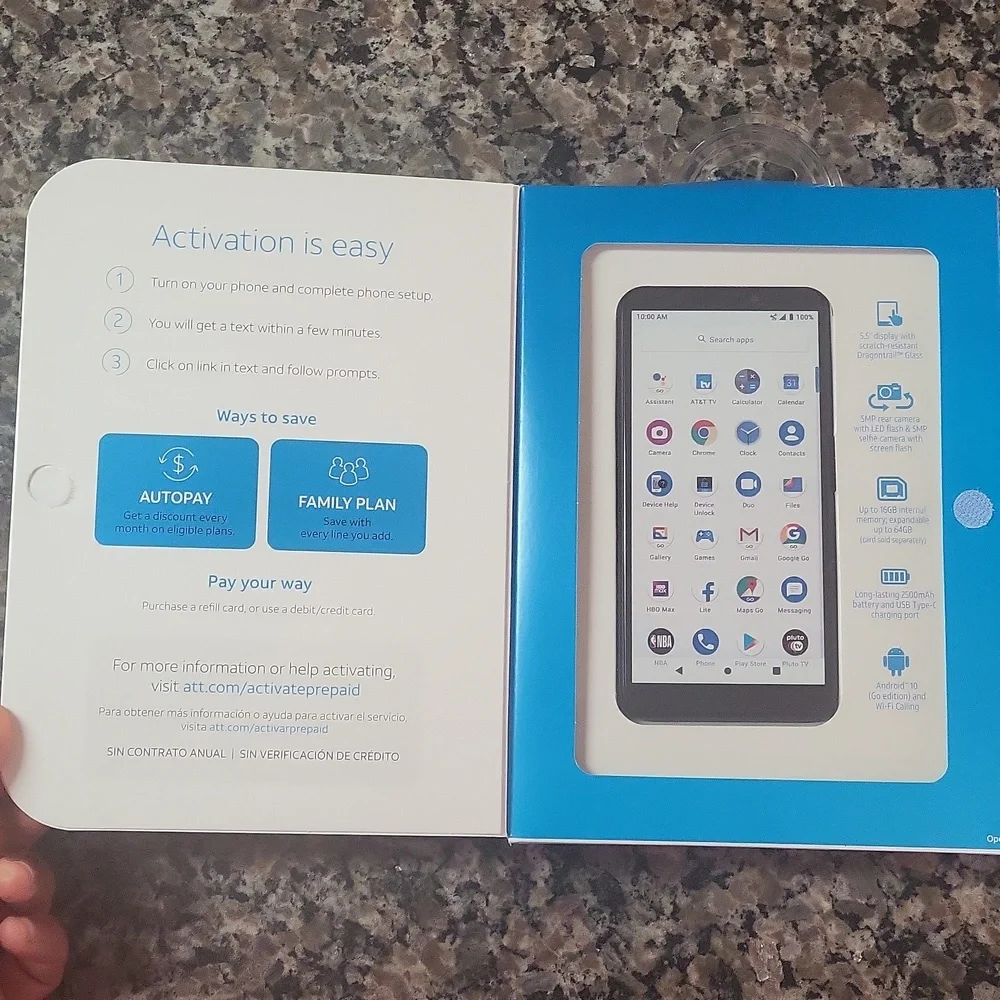 AT & T Calypso PRE-PAID 5.5